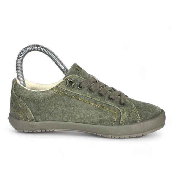 Taos Star‎ Casual Lace-up Sneakers Olive Green STA-12844 Women's 5.5 - Picture 7 of 12